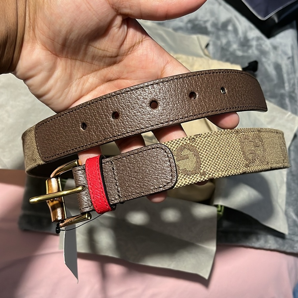 GG Belt With Bamboo Buckle